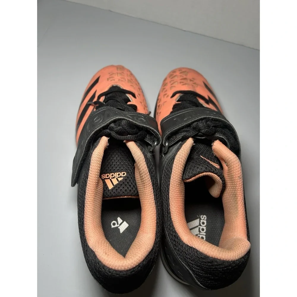 Adidas Women's Powerlift 3 AQ3333 Sunglow And Black Weightlifting Shoes Size 10